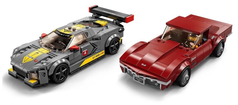 Конструктор LEGO Speed Champions 76903 Chevrolet Corvette C8.R Race Car and 1968 Chevrolet Corvette