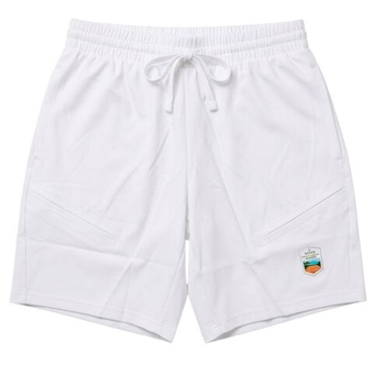 Мужские теннисные шорты Monte-Carlo Rolex Masters Patch - white