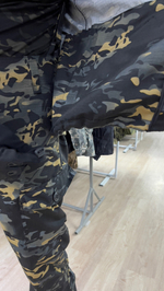 Костюм горка 6 весна-лето / черный мультикам 1 лайт