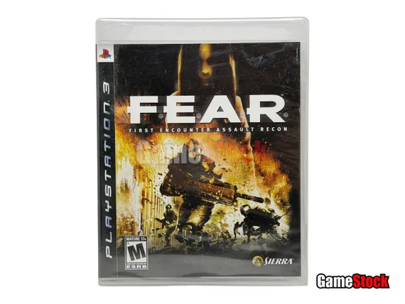 PS3 Fear First Encounter Assault Recon (Новый, Английская версия, BLUS-30003)