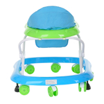 BAMBOLA Ходунки Капитан (8 колес,игрушки,муз) (60*57*57) Light blue+Green/Голубой