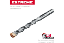 Сверло по бетону 6х100 3-х гранный хвостовик KRAFTOOL EXTREME