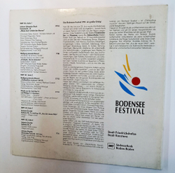 Винтажная виниловая пластинка LP Сборник Bodensee Festival 1991 2LP (Germany 1991)