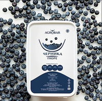Фруктовое пюре Черника, Agrobar, Россия, 250гр