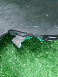 Юбка переднего бампера Mercedes GLS x167 19-23 AMG