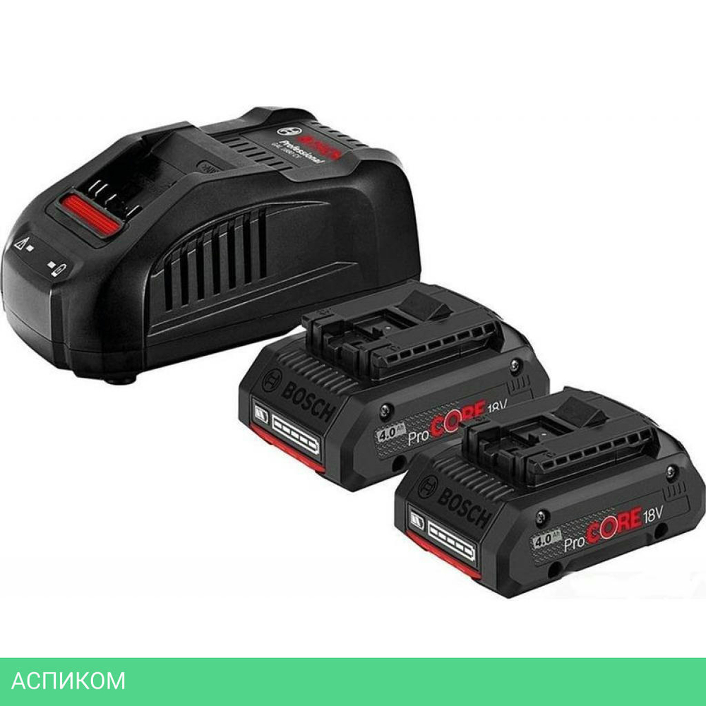Аккумулятор с зарядным устройством для инструмента Bosch 2xProCORE (1600A016G)