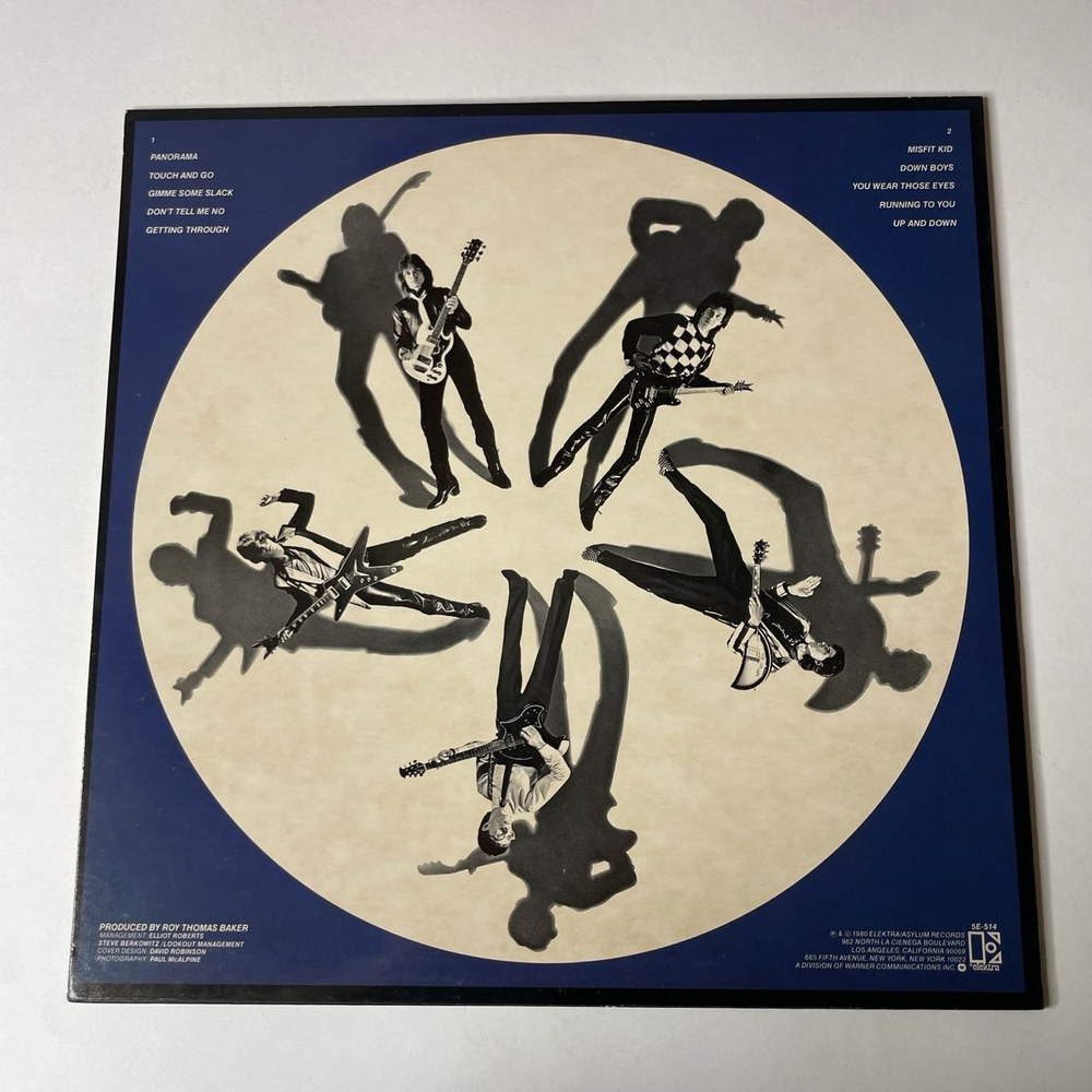 Винтажная виниловая пластинка LP The Cars Panorama (USA 1980)