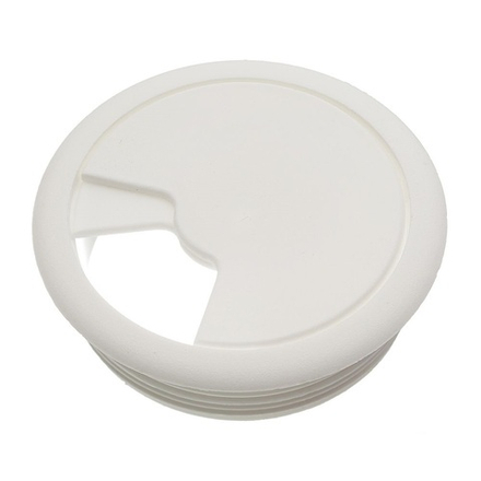 Заглушка для компьютерного стола 0,60 мм белый № 23