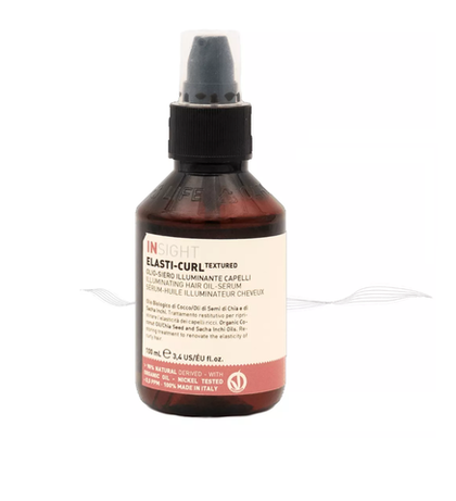 Масло-сыворотка для блеска волос ELASTI-CURL Illuminating hair oil-serum 100 мл