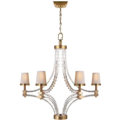Люстра Visual Comfort Crystal Cube Large Chandelier
