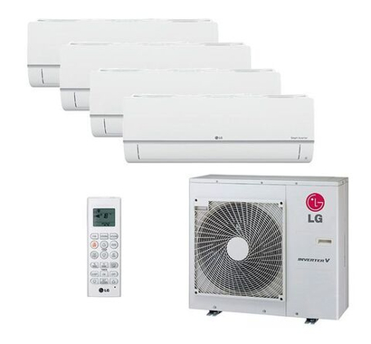 Мульти сплит-система LG на 4 комнаты (20+20+20+20 кв.м.)