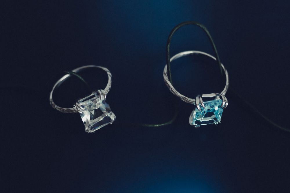 Кольцо Crystal Classic с голубым топазом