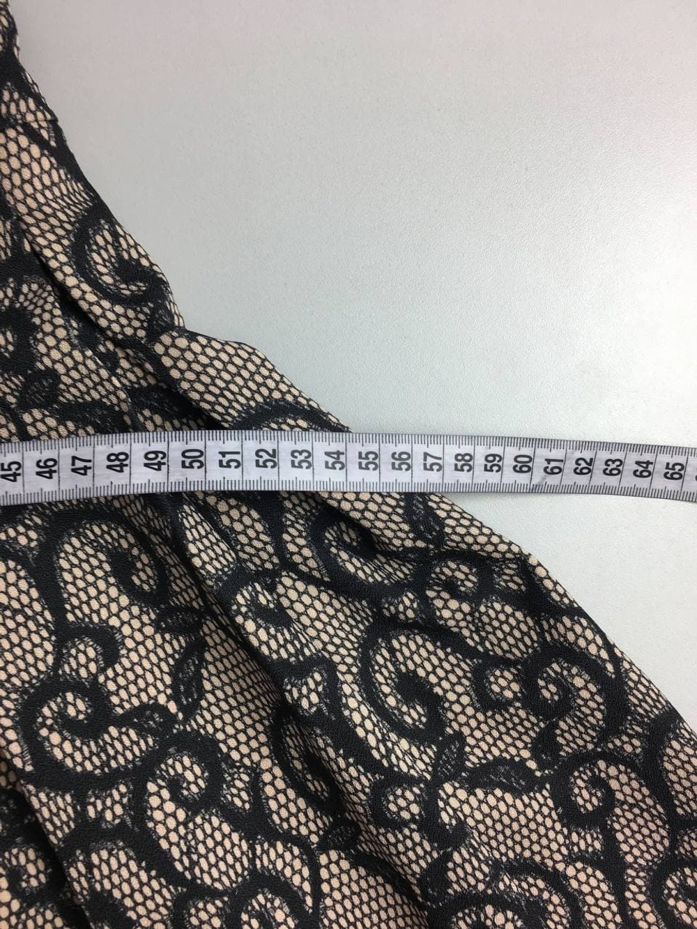 Юбка в складку с принтом 44 размер