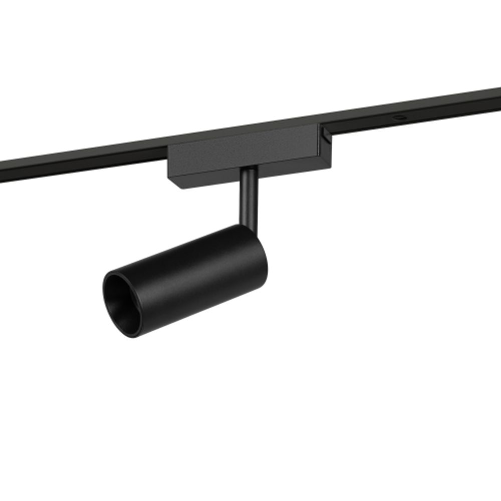 Магнитный трековый светильник ЭРА TRM-S5-3-8W4K-BK прожекторного типа для тонкой магнитной системы 8Вт 4000К черный | Магнитные трековые светильники