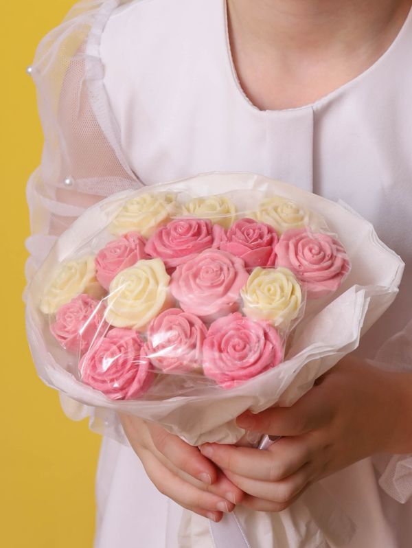 Букет из 15 сладких роз