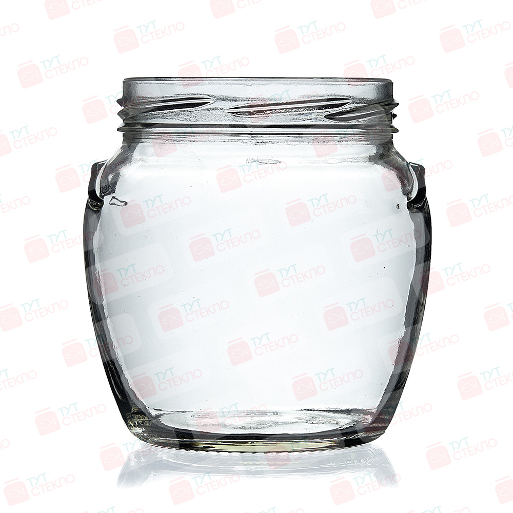 Банка винтовая Амфора стекло D82 500мл