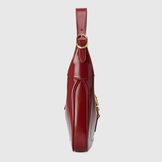 Маленькая сумка-хобо Gucci Jackie 1961 красный