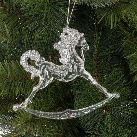 GAEM Украшение новогоднее "Лошадка", L14 W1 H12 см