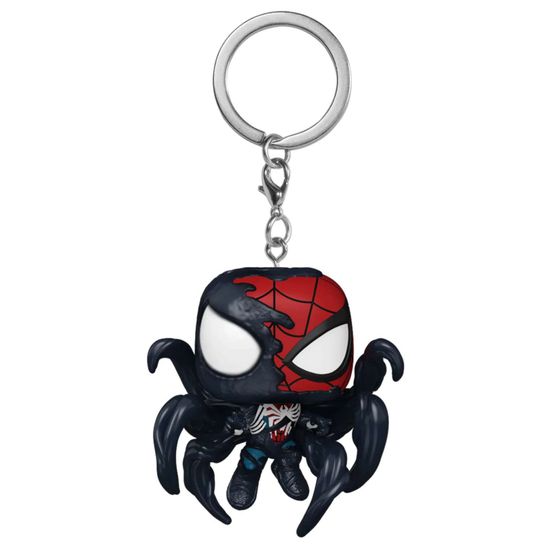 Фигурка-брелок Funko Pocket POP! Marvel Games Spider-Man 2 Advanced Suit 2.0 Symbiote Takeover (Exc) 82878 / Фигурка-брелок Фанко ПОП! по мотивам компьютерной игры "Человек-паук 2", Человек-паук