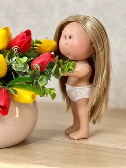 Кукла Nines виниловая 23см Little Mia без одежды (3199W1)