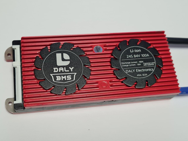 Плата контроля BMS Li-ion 24S 84V 100A