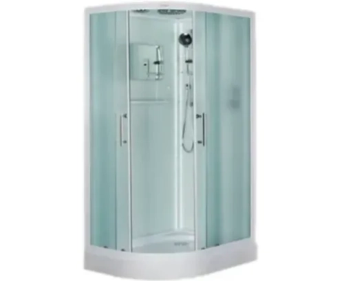 Душевая кабина Esbano (Эсбано) ES-L115CR R, с низким поддоном, с электрикой и LED освещением, 115х85х210