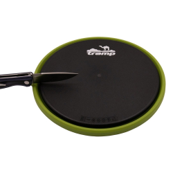 Tramp Тарелка силиконовая с пластиковым дном 1070 мл, TRC-124, терракотовый