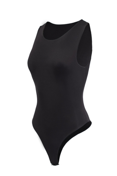 "BODY BASE" Боди без рукавов из эластичного трикотажа