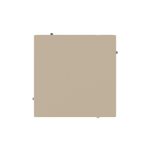 Переключатель одноклавишный, KANT, ванильный марципан