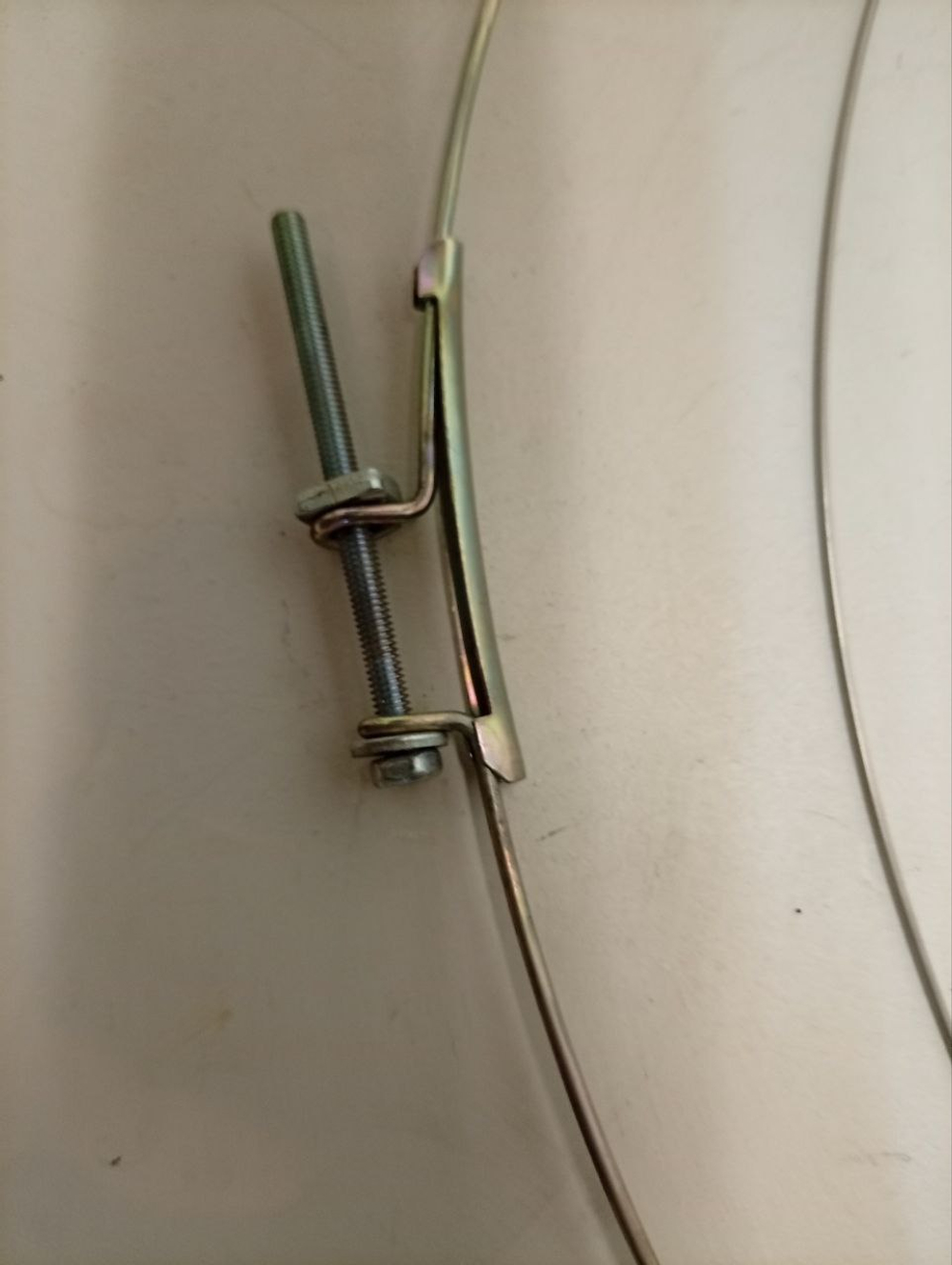 WF602W0BCWQ/LP кт23 Хомуты крепления манжеты стиральной машины Samsung б/у