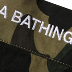 A Bathing Ape 1st Camo Kimono Shirt зеленый