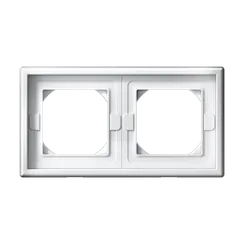 Рамка 2-м ArtGallery IP44 бел. SE GAL440102