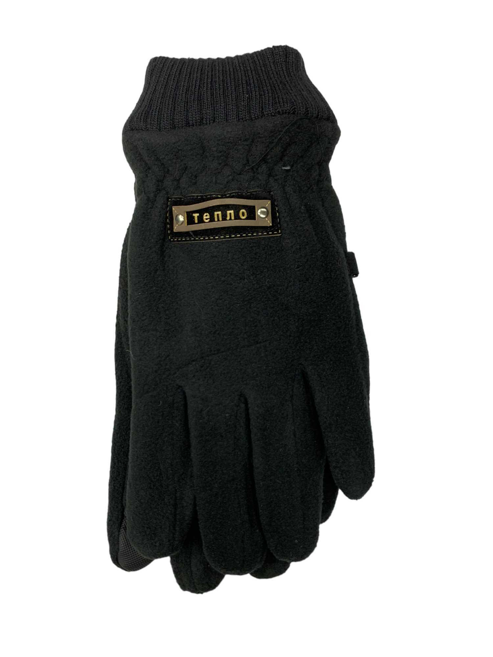 Перчатки. Мужские. Материал верха: Флисовые. Подклад: Плюш-флис. 12 шт в упаковке, разные цвета.