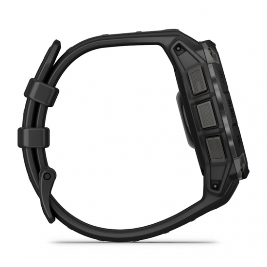 Умные часы Garmin Instinct 3 AMOLED 45 mm Black with Black Band