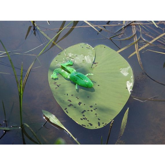 Лягушка несъедоб. Helios Crazy Frog 3,55"/9,0 см Green Lime 50шт. (HS-23-010-N)