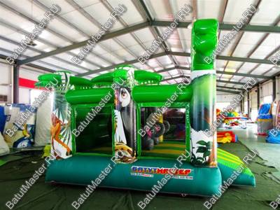 Коммерческий надувной батут "Национальный парк" 4*4*3 м