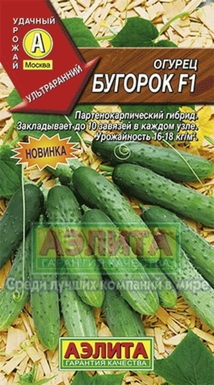 Огурец Бугорок F1 Аэлита