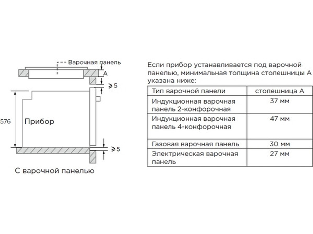 Духовой шкаф Midea MO817100MGB с СВЧ