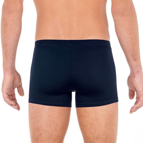Мужские трусы боксеры темно-синие HOM Tencel Soft 40-2678-00RA