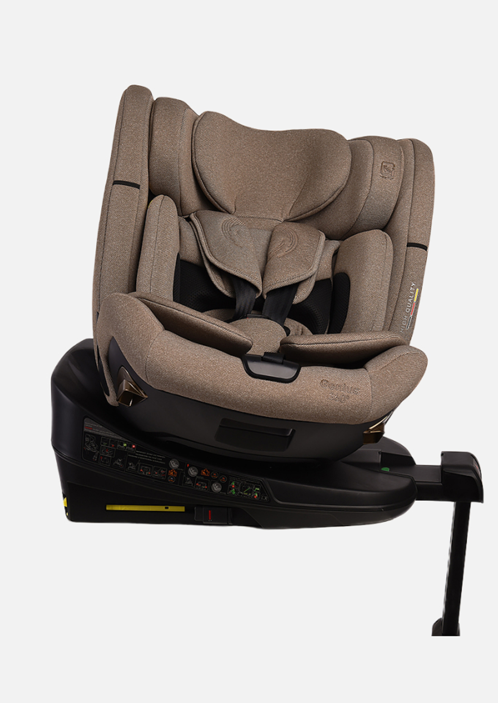 Peppy Автокресло Genius 0-36 I-Size 40-150 см Brownie