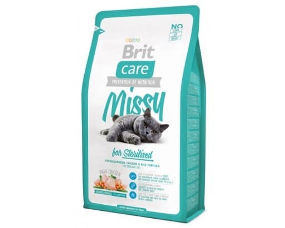 Brit Care Cat Missy for Sterilised 2.0 сухой д/кастрированных котов