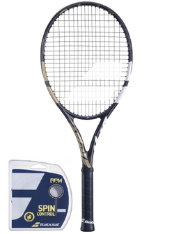 Теннисная ракетка Babolat Pure Drive Wimbledon + струны