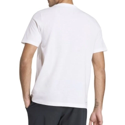 Мужская теннисная футболка Adidas Heritage Tennis Graphic - white