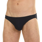 Темно-синие мужские трусы-слипы с низкой посадкой (Размер: S) (Цвет: темно-синий)