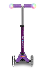Самокат Mini Micro Deluxe Magic LED сиреневый