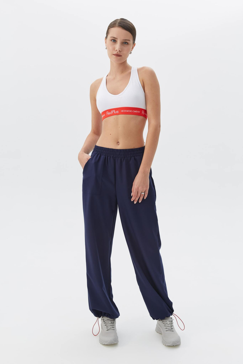 Брюки свободные медицинские женские Йошо, нэви