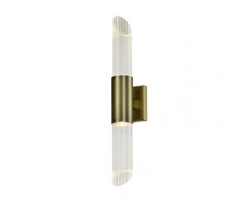 Бра 2*E14 7272/A brass new латунь ALICE Newport