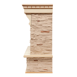 Каминокомплект Real Flame Sorento 33/33W WT с очагом Epsilon 33