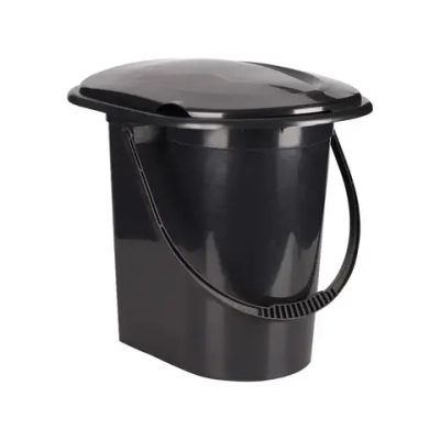 Ведро-туалет Эконом 17л цвета в ассортименте