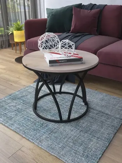 Журнальный стол Тюльпан - ЧД - МДФ в ПВХ